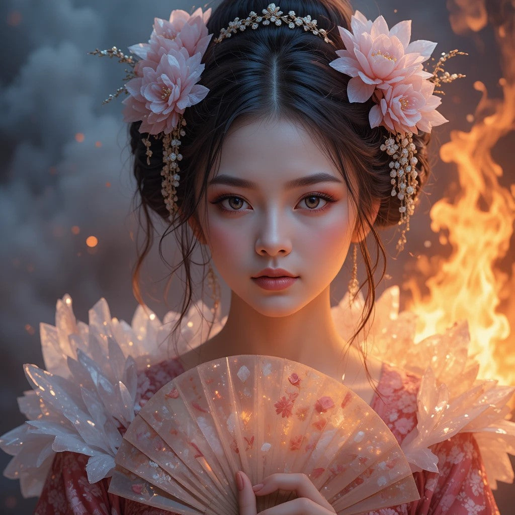 Elemental Crystal Geisha