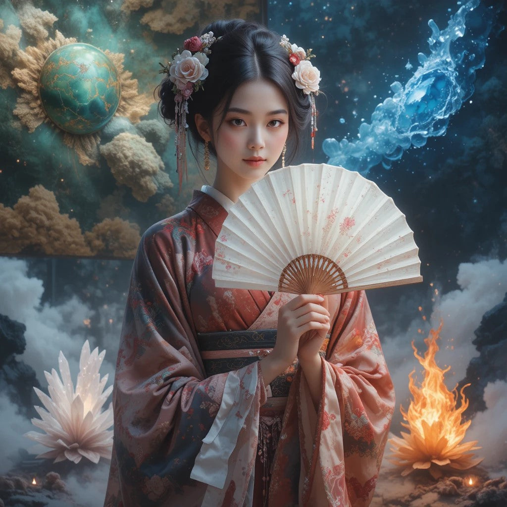 Elemental Crystal Geisha